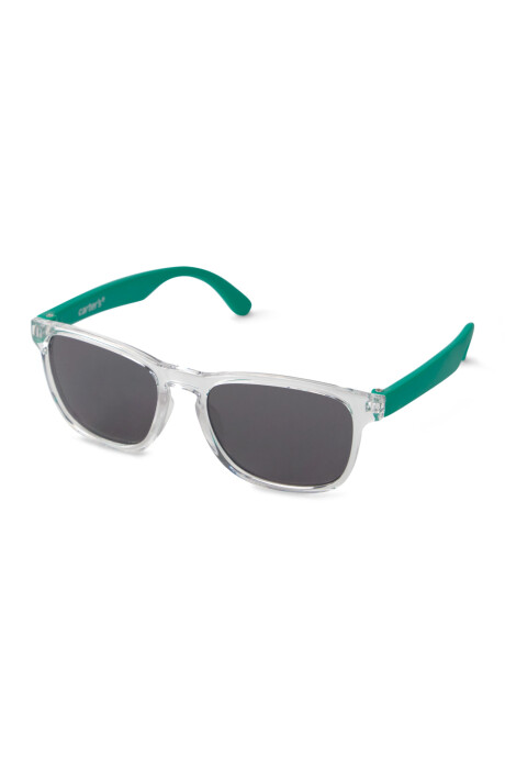 Lentes de sol clásicos, protección 100% UVA-UVB, verdes Sin color