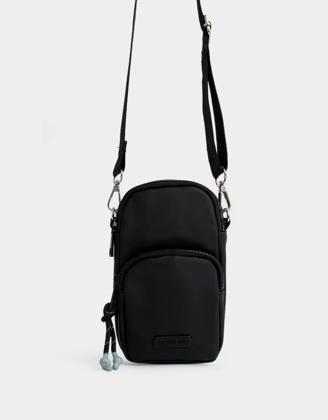 Complemento Marroquinería Deportivo Pouch Engomado - Negro