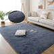 Alfombra Tapete Shaggy Peluda 150 X 200cm Pelo Alto Gris Claro