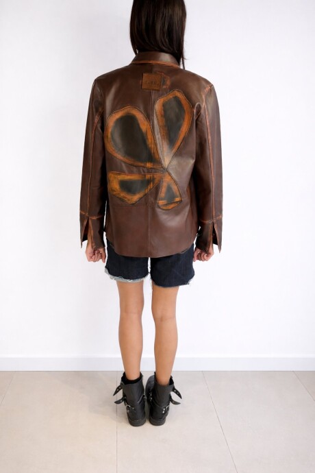 Camisa Ronchmps MARRON