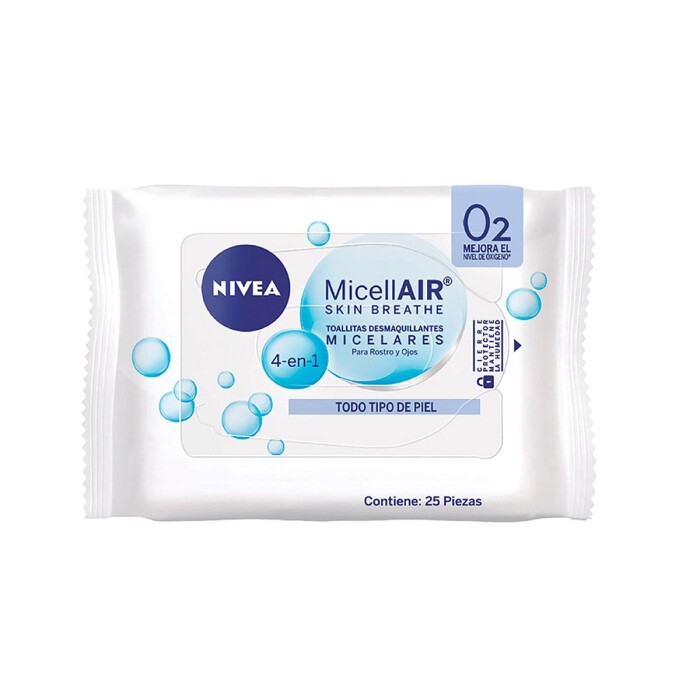 NIVEA VISAGE TOALLITAS DESMAQ. MICELAR C única