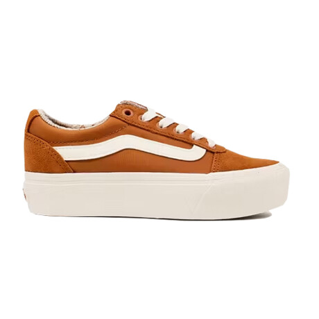 Championes Vans Ward Platform - Orange Orange