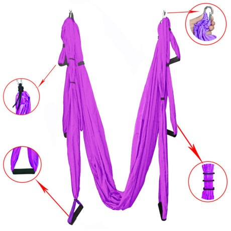 Tela Acrobacias Hamaca AeroYoga Pilates Antigravedad Tela Acrobacias Hamaca AeroYoga Pilates Antigravedad