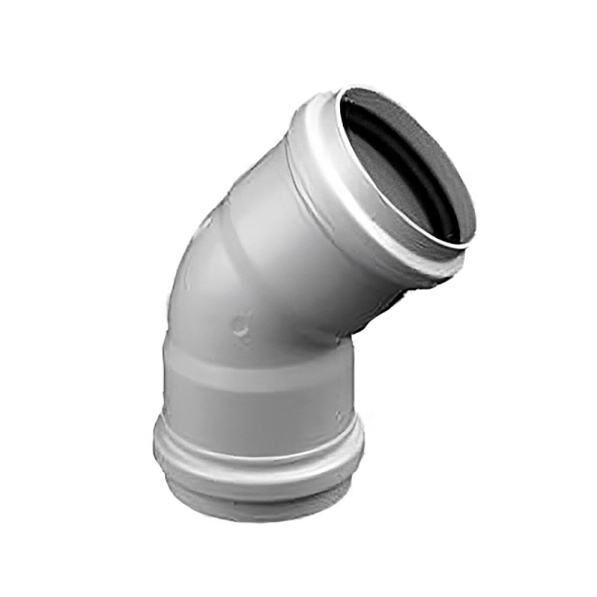 Je-codo 45° Hh 50mm. 