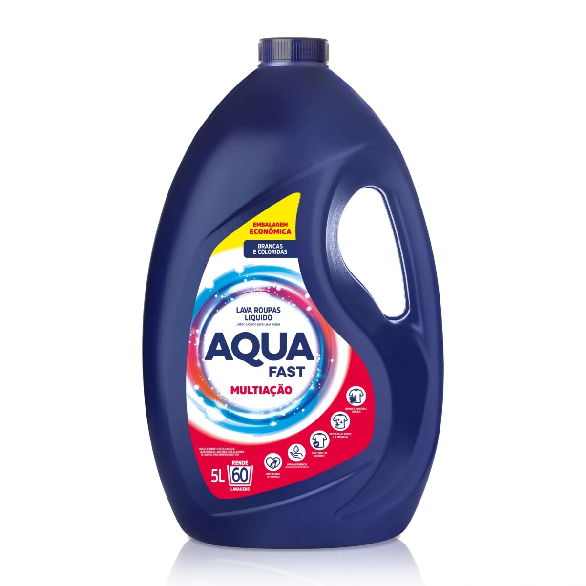 Jabón Líquido Aquafast Multiacción 5L para Ropa 