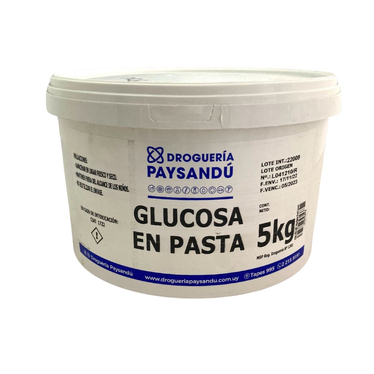 Glucosa en Pasta - 5 kg 
