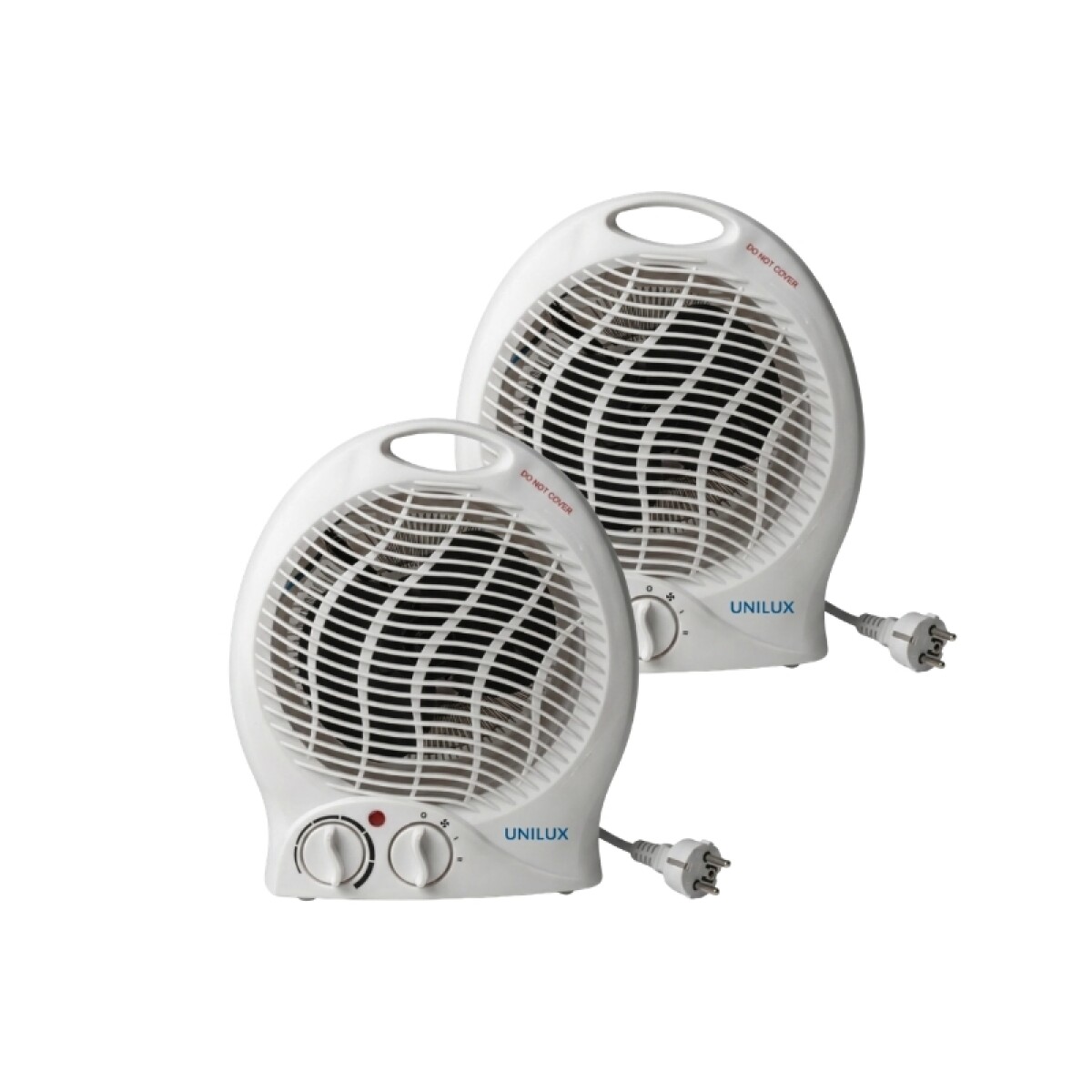 Pack X2 Caloventilador Calix Calor 1000W/2000W Blanco 