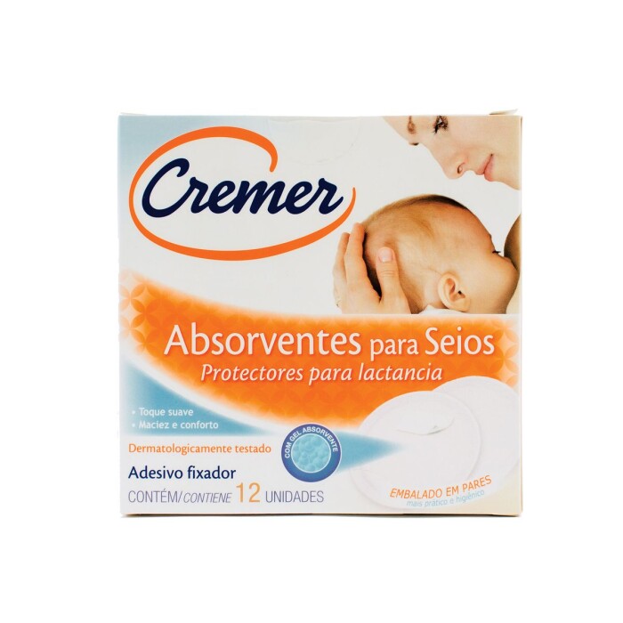 CREMER PROTECTOR MAMARIO PAQ. X 12 UNID. única
