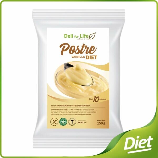 Postre Vainilla Diet 50g Postre Vainilla Diet 50g