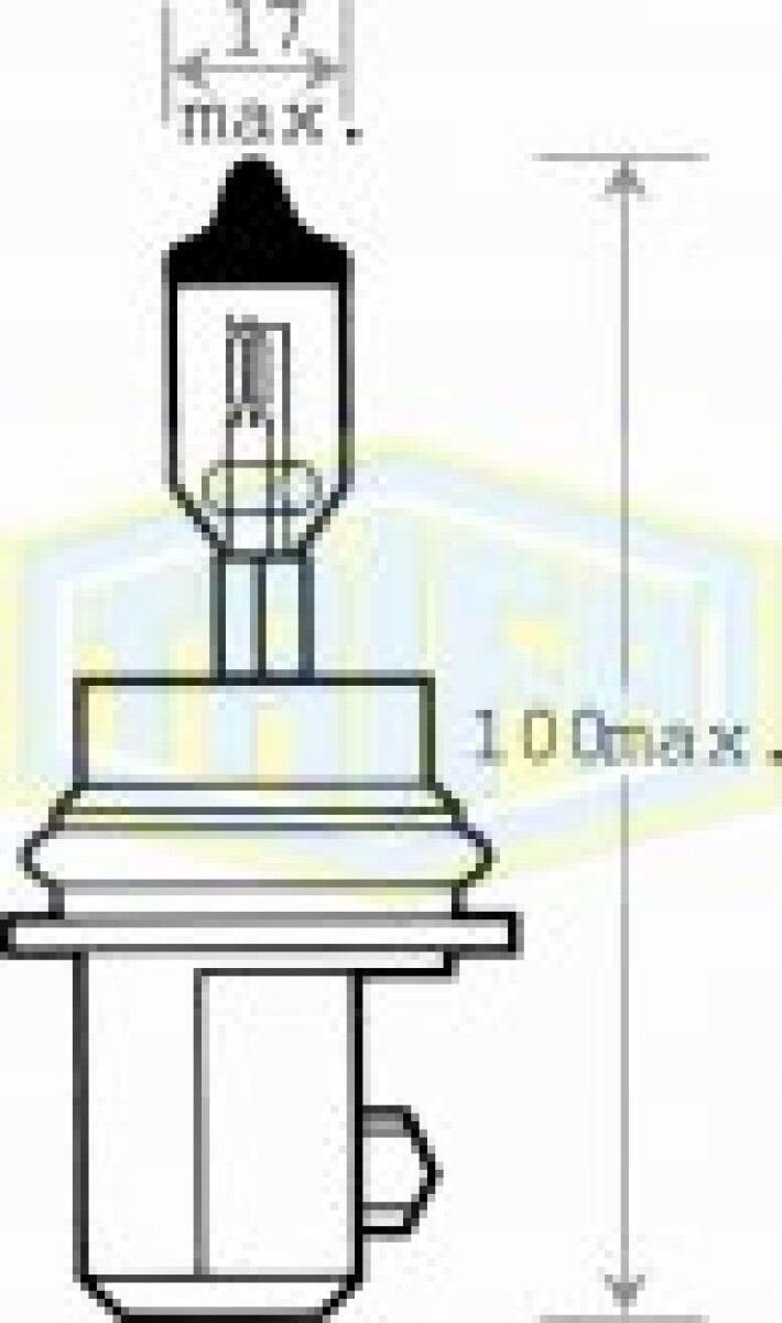 LAMPARA - HALOGENA 12V 65-55W PX 29T HB5 TRIFA 