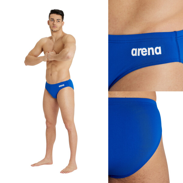 Malla De Entrenamiento Para Hombre Arena Men's Solid Brief Azul