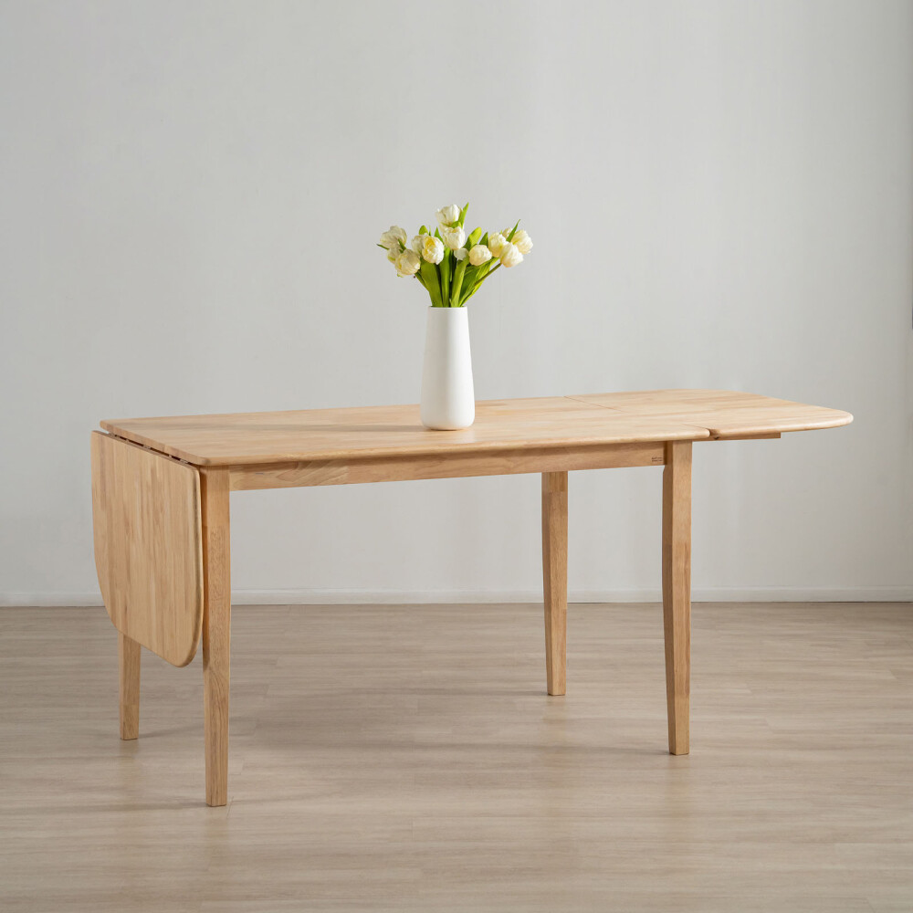 JUEGO DE COMEDOR 1+4 RUBBERWOOD HUNTER
