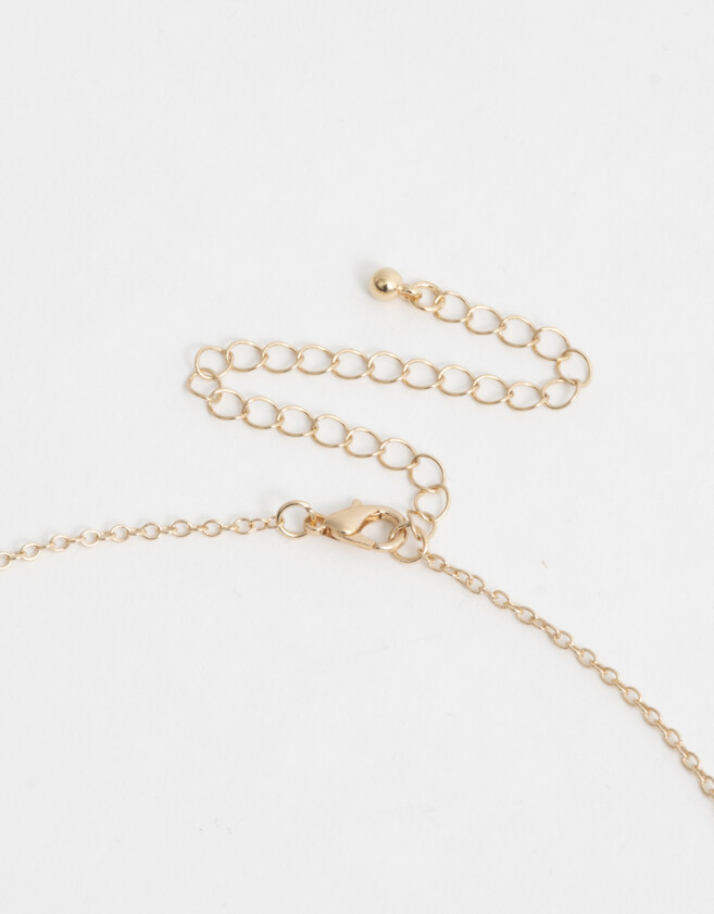 Collares Cortos Místco Collar Multi Dije Mistico - Dorado