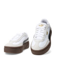 Championes de Mujer Puma Club II Era Platform Blanco - Marrón