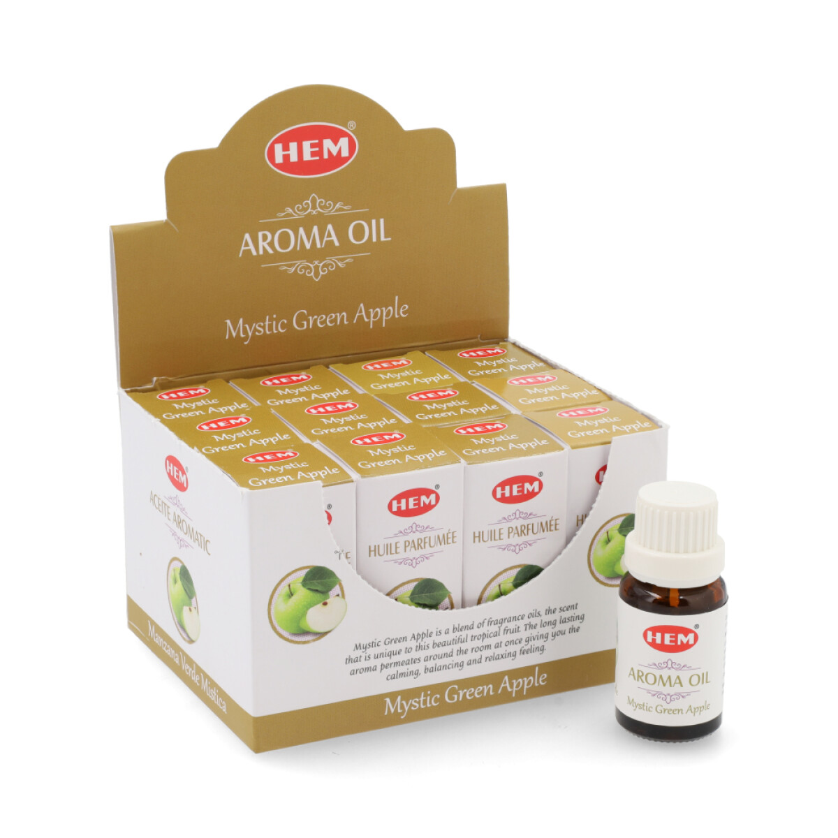 ACEITE MYSTIC HEM X12 - Manzana Verde 