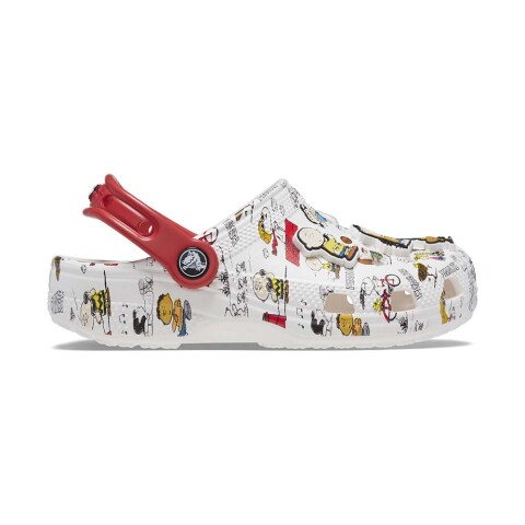 Classic Peanuts Clog T - Niños White/multi