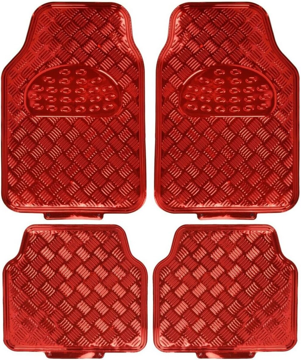 ALFOMBRAS - JGO. ROJO METALIZADO WESTON 