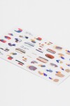 Pack stickers para uñas abstract beige