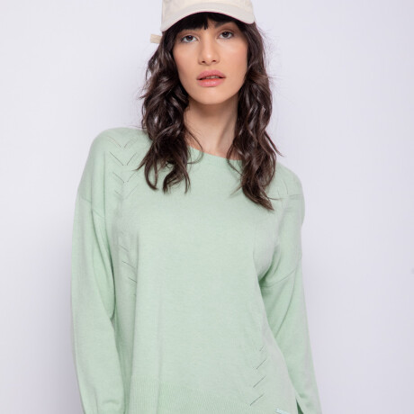 SWEATER NADINE Verde Claro