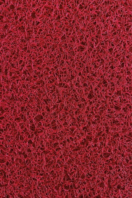 CUSHION MAT LIGHT FELPUDO CUSHION MAT PVC 'LIGHT A' 1101 RED CON BASE ANCHO 1,22M