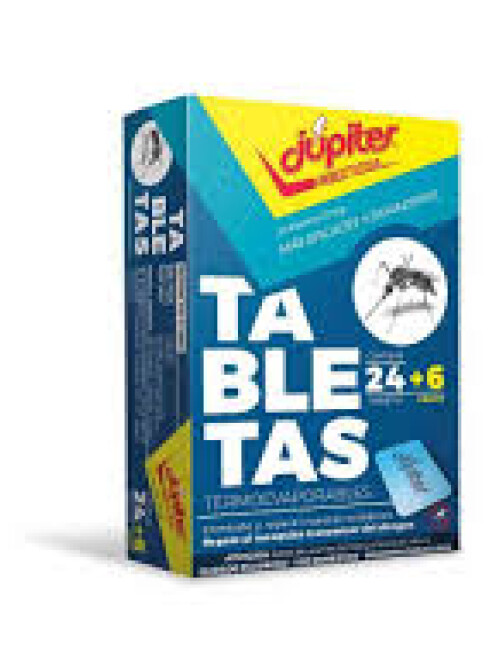 Tableta Mosquito Jupiter 24 + 6 gratis Tableta Mosquito Jupiter 24 + 6 gratis