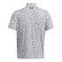UA Playoff 3.0 Printed Polo-BLU WHT-111