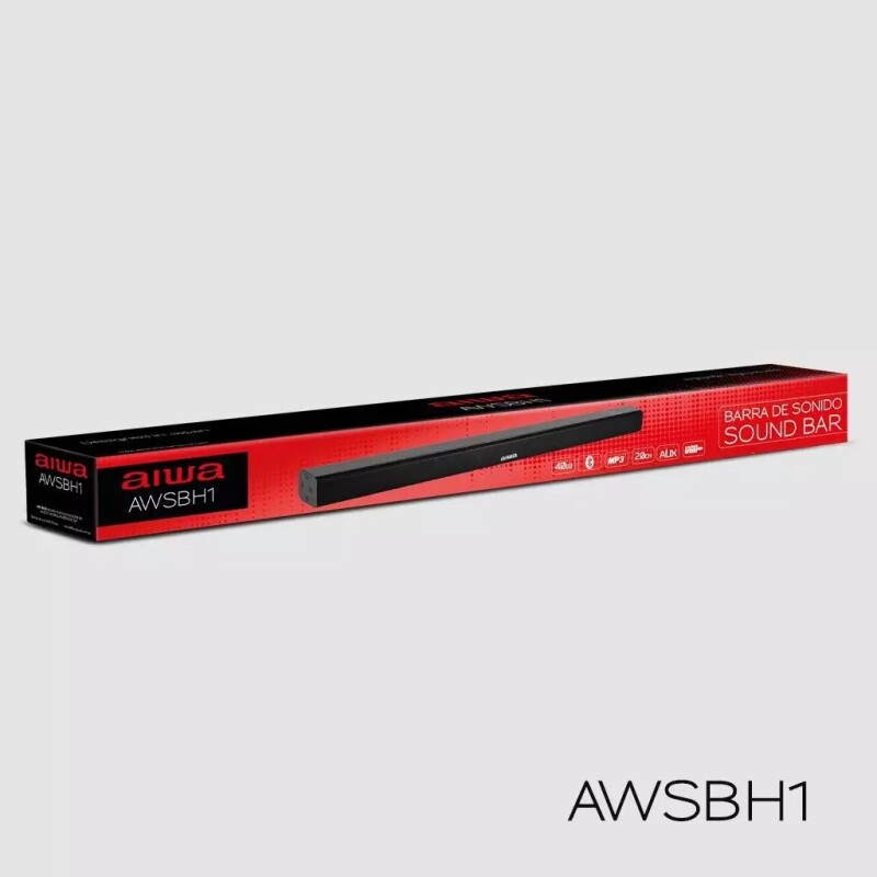 BARRA DE SONIDO AIWA,2.0 CANALES, 40W, BLUETOOTH 001