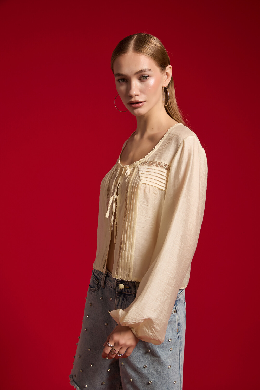 Blusa Ilari Crudo / Natural