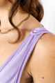 CONJUNTO CAMISON CON CASACA LILA