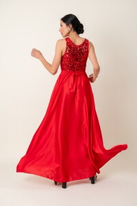 VESTIDO LOTO Rojo