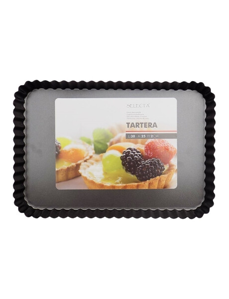 TARTERA FONDO DESMONTABLE 30x25x2CM ANTIADHERENTE SELECTA TARTERA FONDO DESMONTABLE 30x25x2CM ANTIADHERENTE SELECTA