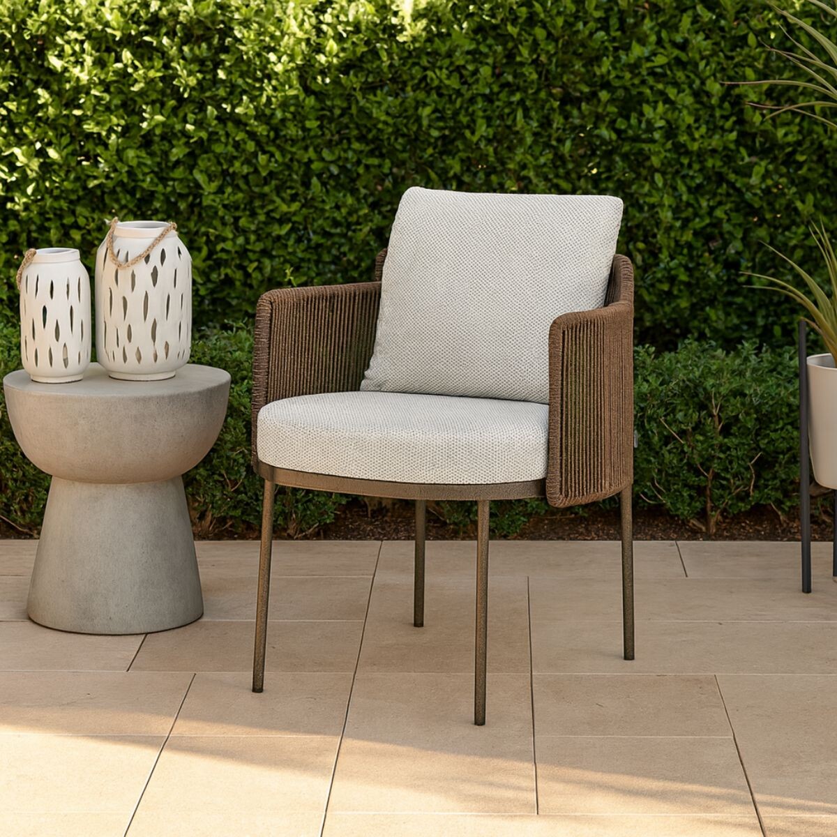 SILLA DE EXTERIOR SHADOW Gris 