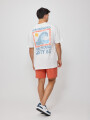 T-SHIRT RAEL RUSTY Blanco