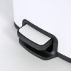BASURERO INOX BLANCO C/PEDAL 10LTS Unica
