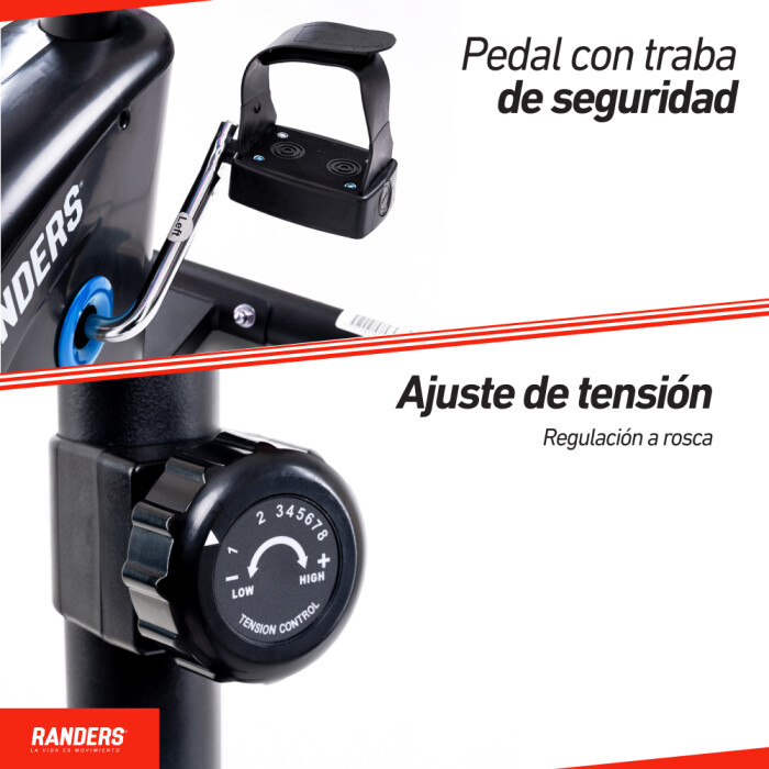 ( ARG-161 )Bicicleta Fija Magnética Vertical Randers ( ARG-161 )Bicicleta Fija Magnética Vertical Randers