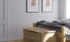 Baul - Pie De Cama - Living - Linea Mexicana Madera Maciza Natural