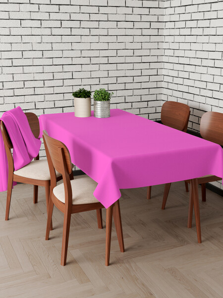 MANTEL LISO PEVA ROSA CHICLE