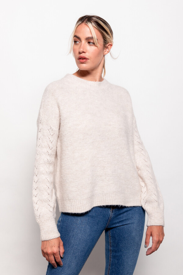 SWEATER TAURO Vainilla