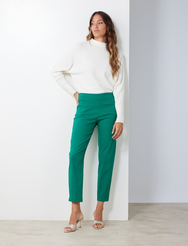 Pantalon Office Colors VERDE