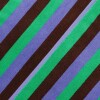 Toallón De Baño 100% algodón orgánico 152x76 Cm Mint 90´s Stripe