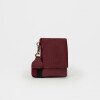 Mini Bag Olivia En Cuero Graneado Bordeaux