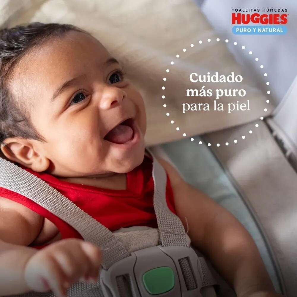Toallitas Húmedas Huggies 99% Agua - 80 Unidades Toallitas Húmedas Huggies 99% Agua - 80 Unidades