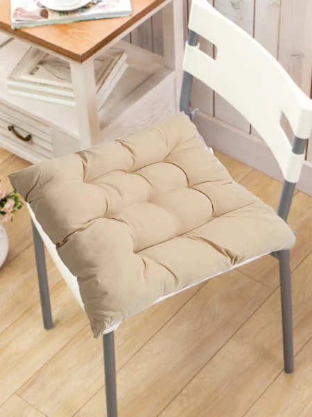 ALMOHADÓN DE SILLA BEIGE