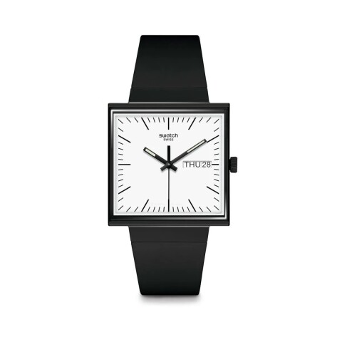 Reloj Swatch SO34B700 What If…Black? Negro