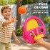 Raqueta Lanza y Atrapa Pelota con 2 Bolas Rosa 1
