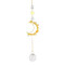 Atrapasol Media Luna 1 Colgante Amarillo Claro