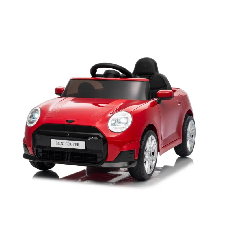 Auto infantil a bateria tipo Mini Cooper rojo Auto infantil a bateria tipo Mini Cooper rojo