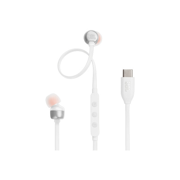 Auriculares JBL Tune 310 Tipo-C color blanco Auriculares Jbl Tune 310 Tipo-c Color Blanco