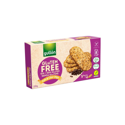Galletas de avena y chips de chocolate s/gluten Gullon Galleta Gullon Avena Y Chips