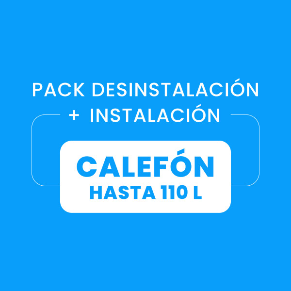 Desinstalación + Instalación de calefon hasta 110 Desinstalación + Instalación de calefon hasta 110